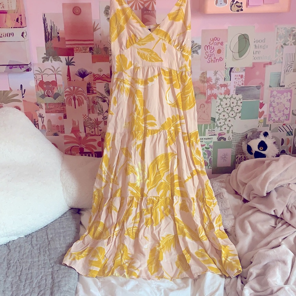 Wild Fable Sun Dress | Size XS | Tropical Print |